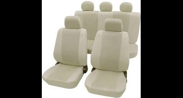 Petex 26174809 Sydney Autostoelhoes 11-delig Polyester Beige Bestuurder, Passagier, Achterbank