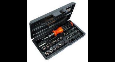 AVIT Werkplaats Ratelschroevendraaier 1/4 (6.3 mm) 57 mm