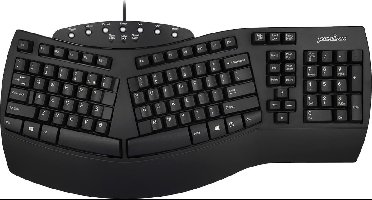 Perixx Bedrade Toetsenbord Periboard 512 Voor Windows Mac Ergonomisch Comfort
