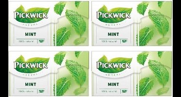 Pickwick thee - Mint - 4x 20 zakjes