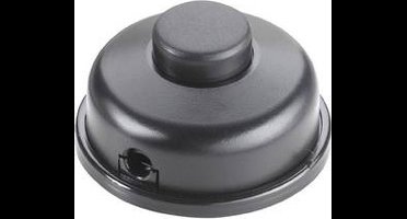 interBär Voetschakelaar Zwart 1x uit/aan 6 A 1 stuk(s)
