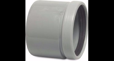 Verloopring excentrisch PVC-U 315 mm x 400 mm SN4 manchet x spie grijs KOMO/BENOR