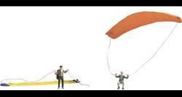 NOCH 15886 H0 Paragliders figuren Geverfd, Staand