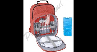 Picknicktas Jeans - oud roze + koelelement