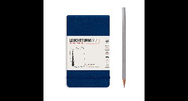 Leuchtturm1917 A6 Pocket Notitieblok Blanco Navy