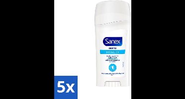 5 x Sanex - Deodorant Stick - Dermo Protector - Huidvriendelijke Formule - 65 ml - Huidbescherming - Deodorant Stick - Huidvriendelijk - Zweetbehandeling - Geurbehandeling