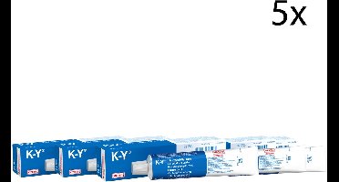 K-Y Jelly Sterile Gel 82G - 5 Stuks - Voordeelverpakking