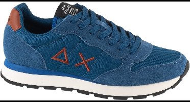 SUN68 Tom Solid - Heren Sneakers Schoenen Petrolio-Blauw Z46101-78 , Maat: EU 46