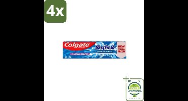 Colgate Tandpasta Maxfresh Coolmint 100 ml - Voordeelverpakking - 4 stuks - Tandpasta - Frisse adem