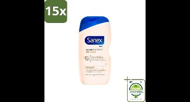 15 x Sanex - BiomeProtect Micellair - Douchegel - Vitaliteit - 0% Sulfaat - Alle Huidtypes - 400 ml - Grootverpakking - Sanex BiomeProtect - Micellair Douchegel - BiomeProtect Technologie - Milde Reiniging - Sulfatenvrij