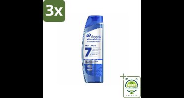 3 x Head & Shoulders - Shampoo - Pro-Expert 7 - Anti-Roos - 250 ml - Grootverpakking - Anti-roos Shampoo - Roos Shampoo - Hoofdhuidverzorging - Tea Tree Olie - Hoofdhuidbalans