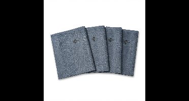 Microvezel Schoonmaakdoek Set van 4 - Streeploos ramen, Glas, Spiegel & Keuken Schoonmaken - Herbruikbare Toverdoek - FRM