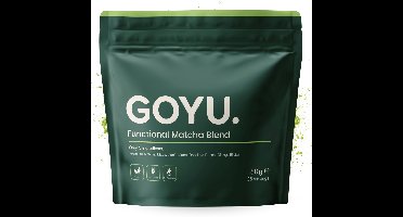 GOYU Functional Matcha Blend Losse verpakking (80 Gram) - Matcha, Maca, Lion’s Mane, Rhodiola & Ginkgo