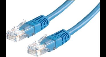 ROLINE UTP patchkabel Cat5e blauw 15m