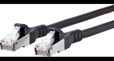 BTR NETCOM - Cat6A netwerkkabel - Zwart - 3 meter