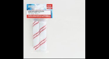 Veba Muurvacht Verfroller - anti-spat - nylon pluisvrij - 6,2 x 25 cm