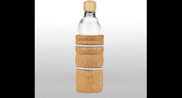 Vitaalwater Drinkfles Lagoena Nature's Design - Glas - Kurk - Hout - 500ml