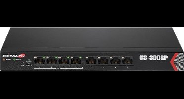 EDIMAX GS-3008P GS-3008P Netwerk switch 8 poorten PoE-functie
