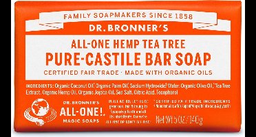 Dr Bronners Toiletzeep tea tree
