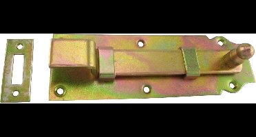 Waelbers Rolschuif Patent met bocht - Geel - 200mm