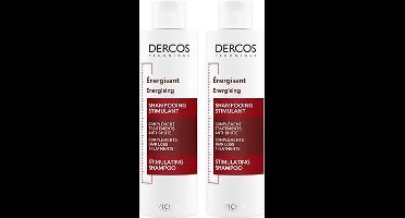 Vichy Dercos Energie Aminexil Shampoo - voor sterker en vitaler haar - 2x200ml