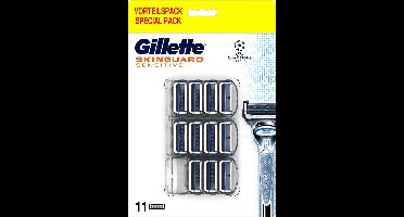 Gillette SkinGuard Sensitive Scheermesjes Mannen - 11 stuks
