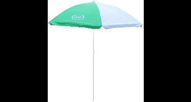 AXI Parasol in Groen / Wit - Kinderparasol van 125cm voor kinderen  - Compatibel met AXI picknicktafels, watertafels & zandbakken