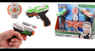 Tack Pro Shotgun Duo Pocket Junior 11 Cm Zwart/rood/wit 15-delig