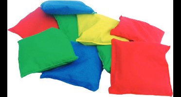 Pittenzakken Set 12 stuks - 4 kleuren - Nylon - Spordas
