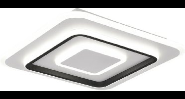 REALITY JORA Plafonniere - Wit - Dimbaar - Lichtkleur instelbaar - Afstandsbediening - 39x39cm - LED 5400lm