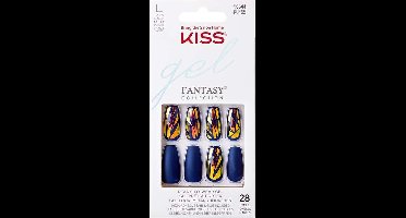 Kiss Gellak Glam Fantasy Nails - Kunstnagels - 28 stuks - Nepnagels - Catch My Vibe