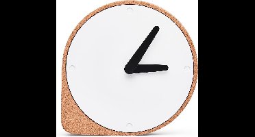 Puik Art Clork Cork Clock - Klok - Naturel