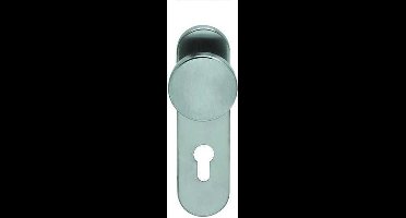 Knopgarnituur pendeldeur PL rvs mat PC72 KS