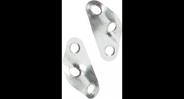 Campking Driegatsspanner - Aluminium - 10 Stuks
