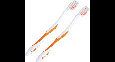 ELMEX ORTHO zachte tandenborstel speciaal voor beugeldragers | 2-pack