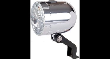 Ikzi Nero Retro - Koplamp - Led - Batterij - Chroom