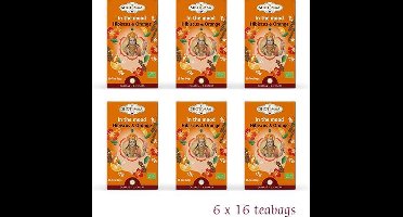 Kruidenthee - BIO -Shoti Maa Chakras "In The Mood-Je Ressens" Hibiscus Sinaasappel BIO (6 doosjes thee)