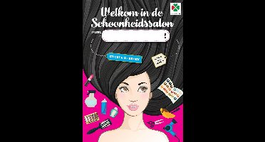 Tactic Selecta Welkom in mijn Schoonheidssalon Sticker Doeboek - 32 Pagina's - Stickers, Kleurplaten en Activiteiten - Vanaf 3 Jaar
