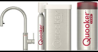 Quooker Flex RVS met Combi Boiler + CUBE