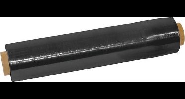 Raadhuis handwikkelfolie - 20 micron - 500mmx300m - zwart