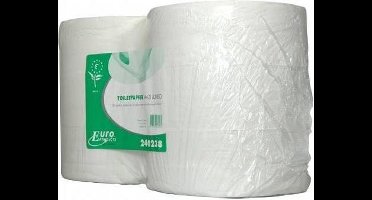 Euro Toiletpapier maxi jumbo 2-laags - 6 Stuks