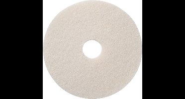 vloerpad wit 17 inch 43cm. - profi pad - per stuk