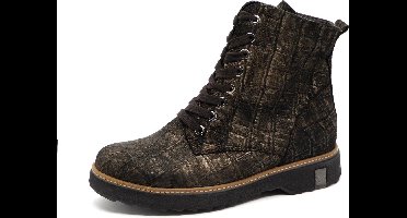Waldlaufer - 683801 Kitomi - Hoge sneakersVeterlaarzenDames veterschoenenDames sneakersHalf-hoge schoenen - Kleur: Bruin - Maat: 38
