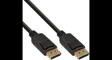 Premium DisplayPort kabel - versie 1.2 (4K 60Hz) / zwart - 1,5 meter