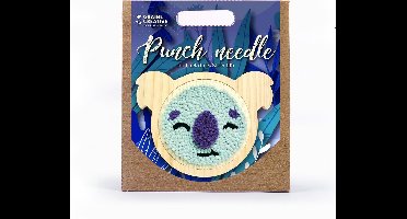 DIY-Kit Punch Needle Set - koala, d: 15 cm