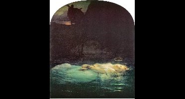 Kunstdruk Hippolyte Paul Delaroche - The Young Martyr 1855 60x80cm