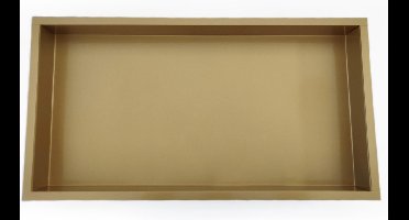 Inbouwnis BWS 30x60x7 cm RVS Goud