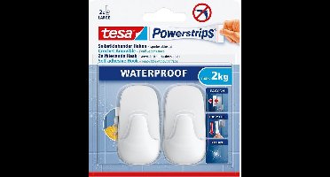 tesa Krachtige Watervaste Grote Witte Kunststof Haken