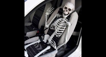 MikaMax Life Size Skeleton - 1,70 m Skelet met Beweegbare Gewrichten en Hanglus
