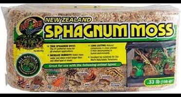 ZooMed  Sphagnum mos - Bodembedekking - 150 g